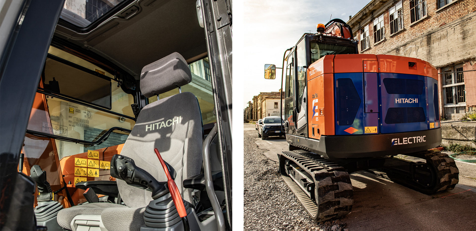 Electric excavators make Italian debut in Trieste